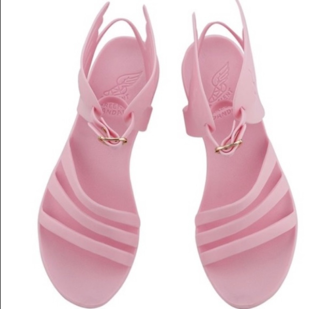 NWT jelly Ikaria pale pink Ancient Greek Sandals - Picture 2 of 10